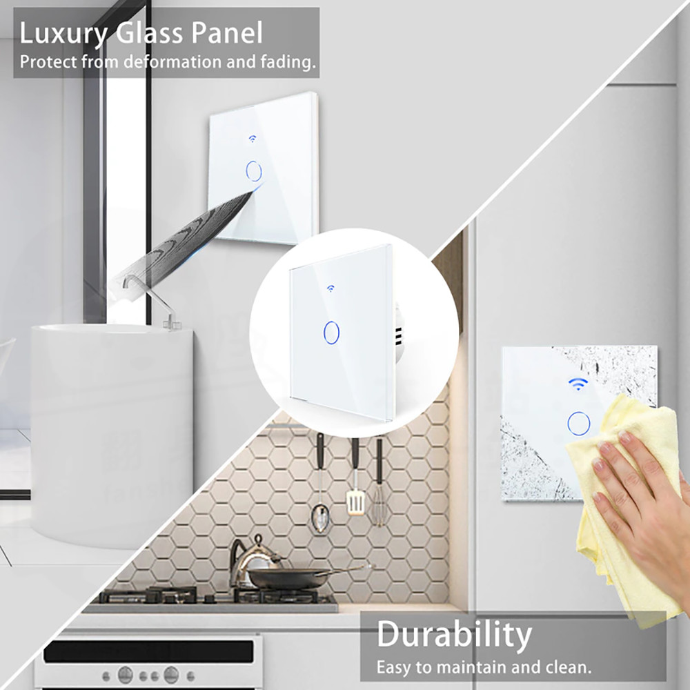 AXUS EU WiFi 스마트 조명 스위치, 중성선 필 - Smart Accessories 리뷰 및 가격