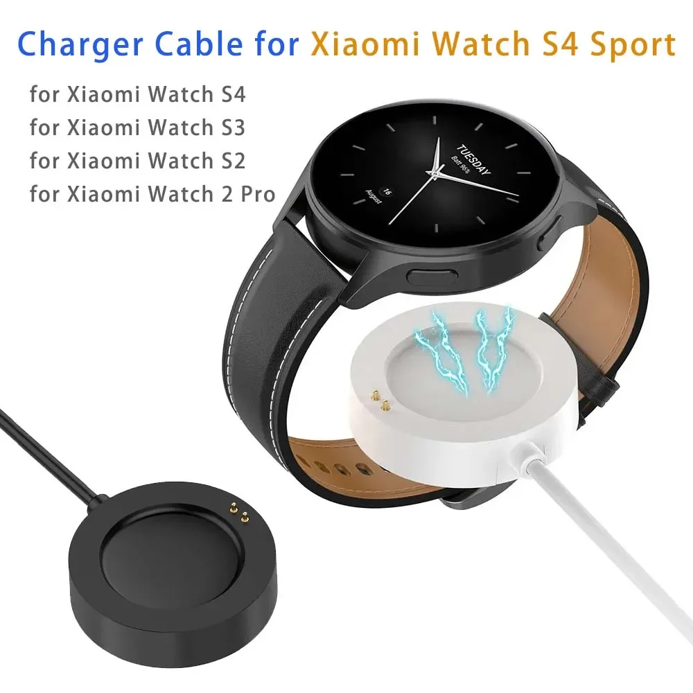 흰색 스마트워치 충전 케이블 - Xiaomi Watch - Xiaomi Smartwatch Accessories 리뷰 및 가격