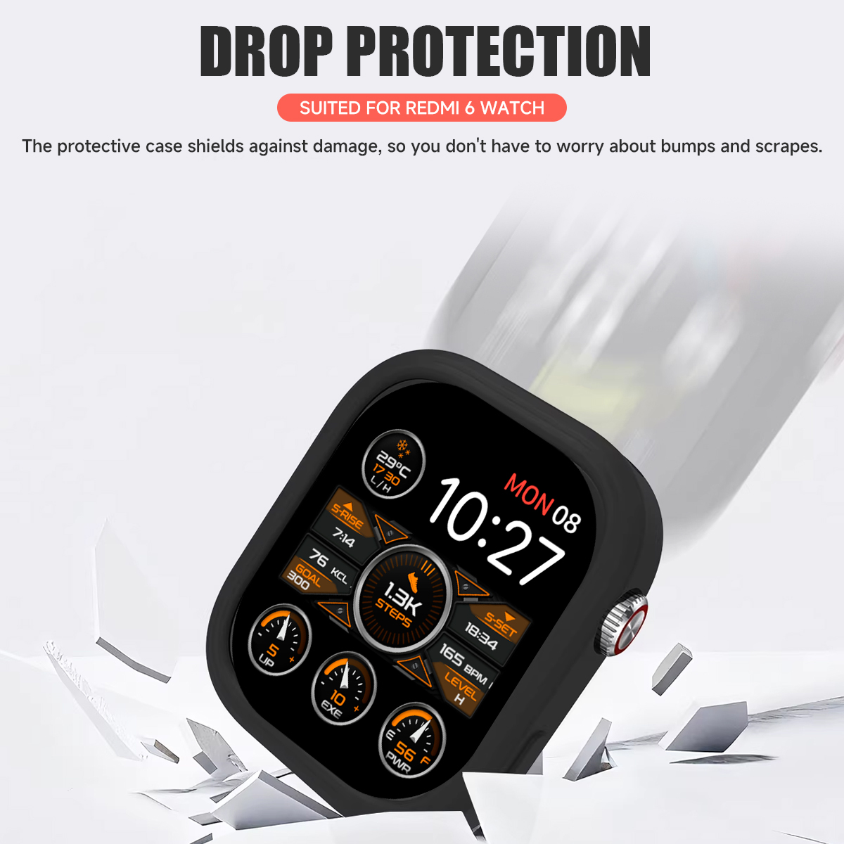 Xiaomi Redmi Watch 6 실리콘 케이스 범 - Xiaomi Smartwatch Accessories 리뷰 및 가격