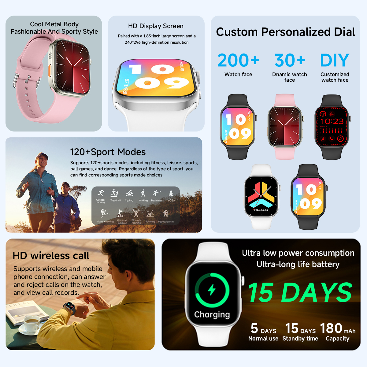 새로운 Smartwatch 1.83 