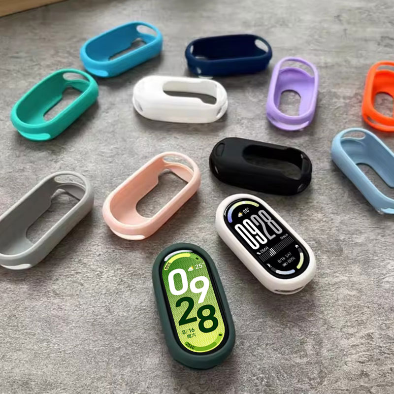 샤오미 스마트 밴드 10용 실리콘 스트랩+시계 케이스, - Xiaomi Smartwatch Accessories 리뷰 및 가격