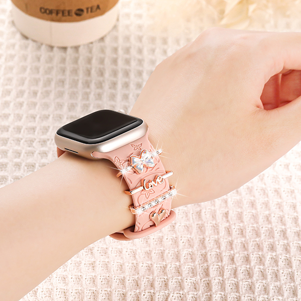 Apple Watch 밴드 시리즈 용 매력 9 8 7  - Samsung Smartwatch Ultra Accessories 리뷰 및 가격