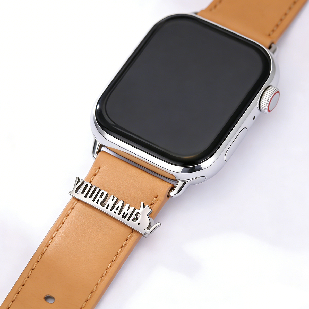 챈들러 맞춤 이름 고양이 장식 반지 스테인레스 스틸 시 - Smart Watch Accessories 리뷰 및 가격