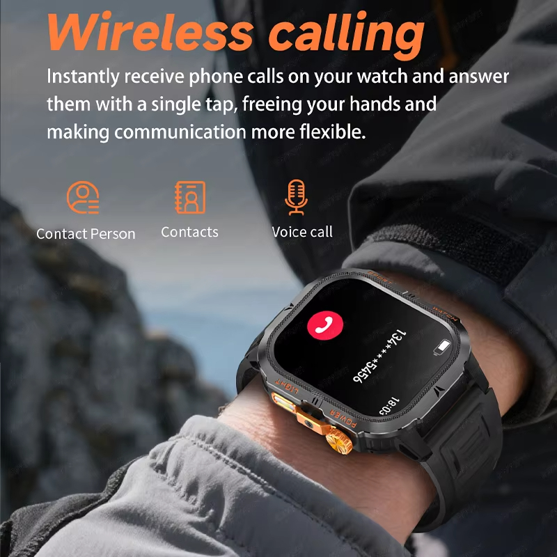 2026년형 러기드 밀리터리 스마트워치 남성용 1200 - Smartwatch M Active 리뷰 및 가격