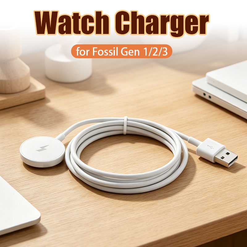USB 시계 충전기 어댑터 스마트워치 충전 케이블 도크 - Fossil Smartwatch Accessories 리뷰 및 가격
