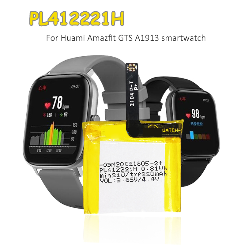 PL412221H 배터리 220mAh 3.85V 교체용 - Smartwatch A1914 리뷰 및 가격