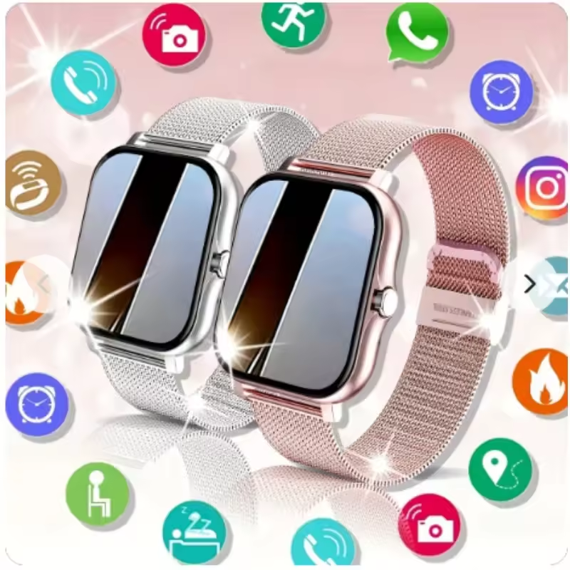 안드로이드 IOS 시계용 스마트 시계 1.83인치 HD - Smartwatch Instagram 리뷰 및 가격