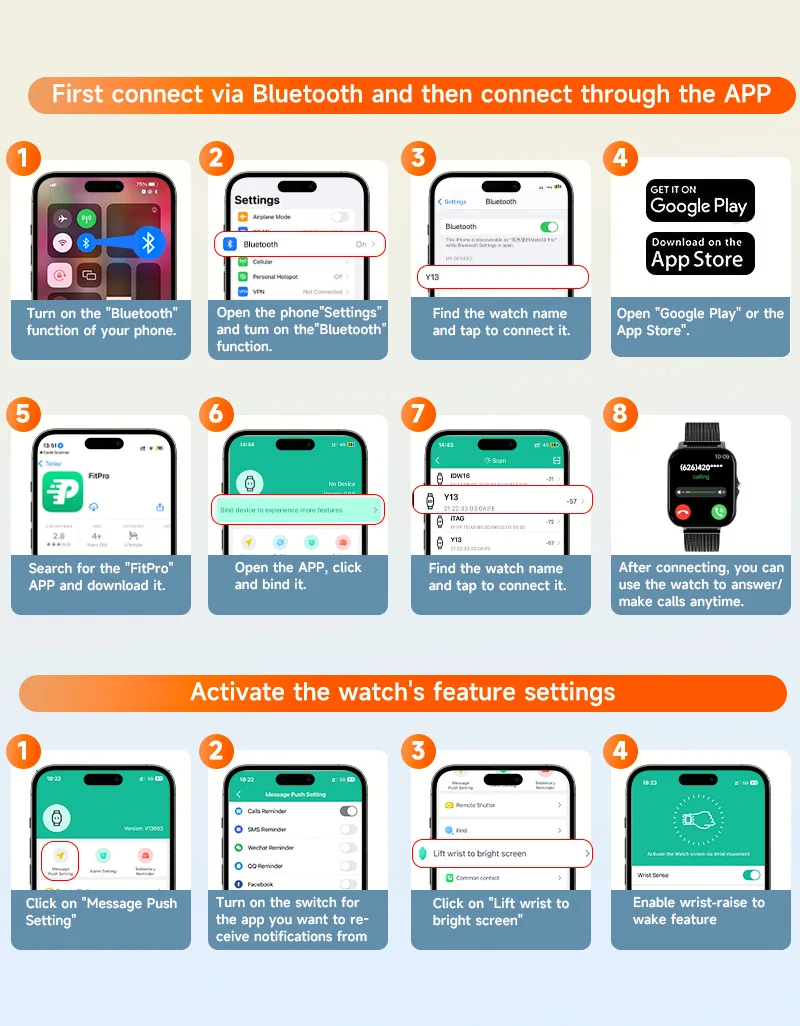 안드로이드 IOS 시계용 스마트 시계 1.83인치 HD - Smartwatch Instagram 리뷰 및 가격