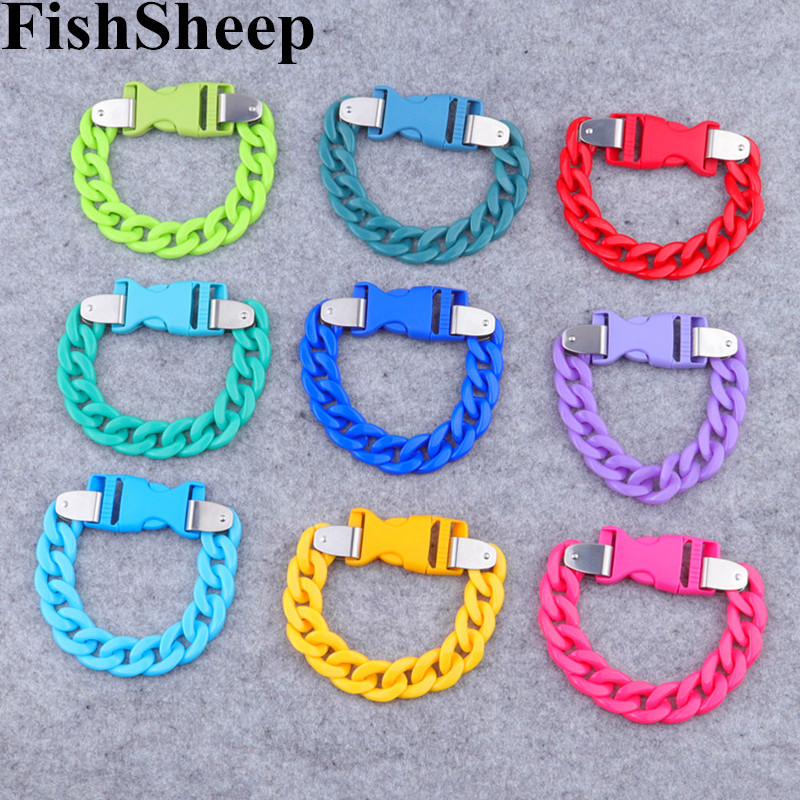 FishSheep 여성용 다채로운 아크릴 링크 체인 버 - Ceramic Link Bracelet 리뷰 및 가격