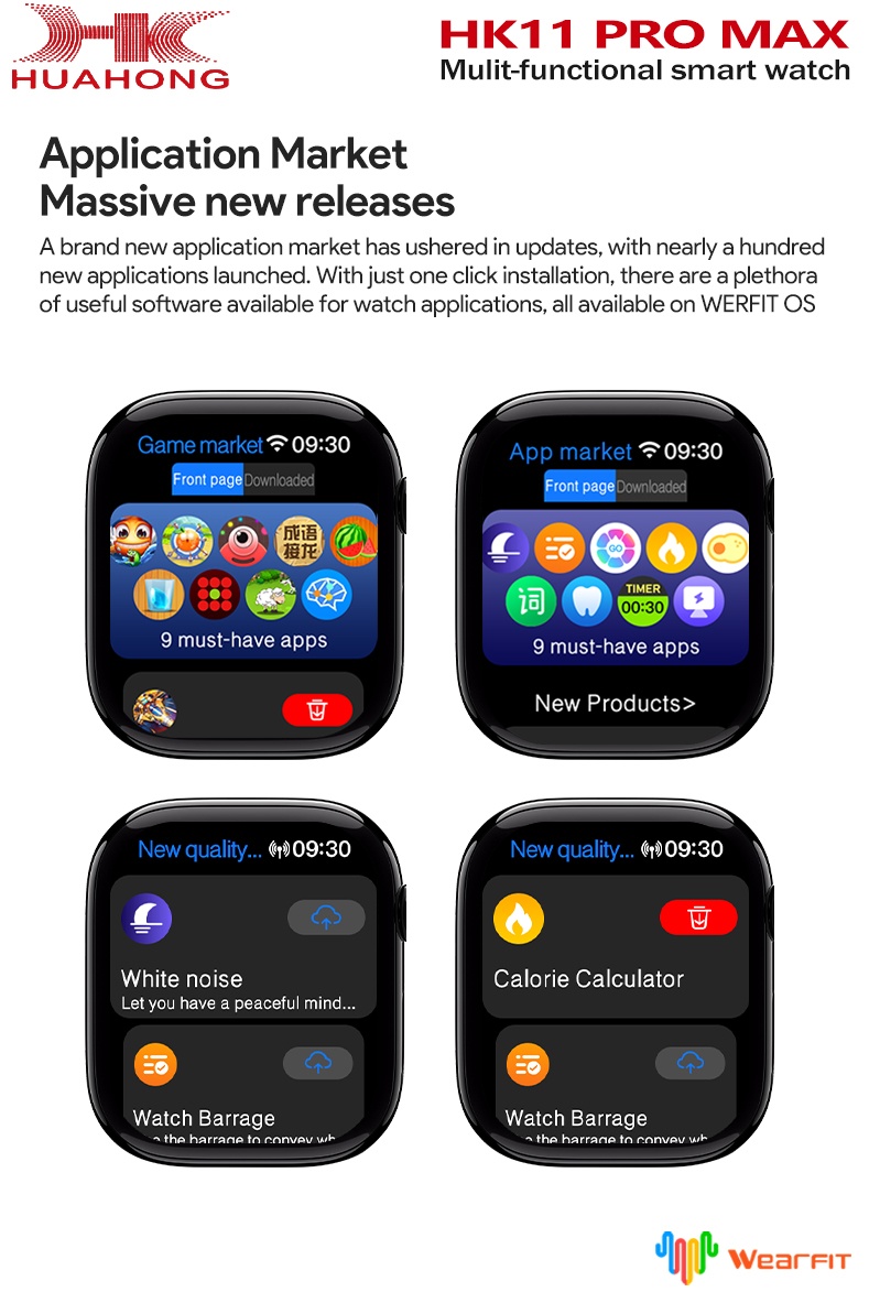 오리지널 HK11 Pro MAX 스마트워치 AMOLED - Smartwatch Nexus 리뷰 및 가격