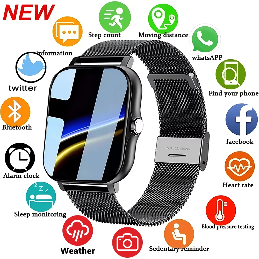 LAXASFIT 2025 남성 여성을위한 새로운 스마트 - Smartwatch Instagram 리뷰 및 가격