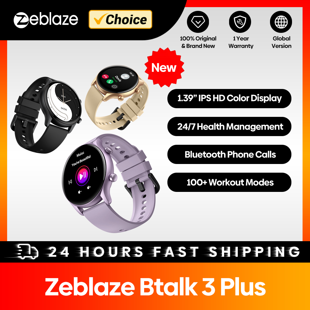 Zeblaze Btalk 3 플러스 음성 통화 스마트  - Smartwatch Faces 리뷰 및 가격