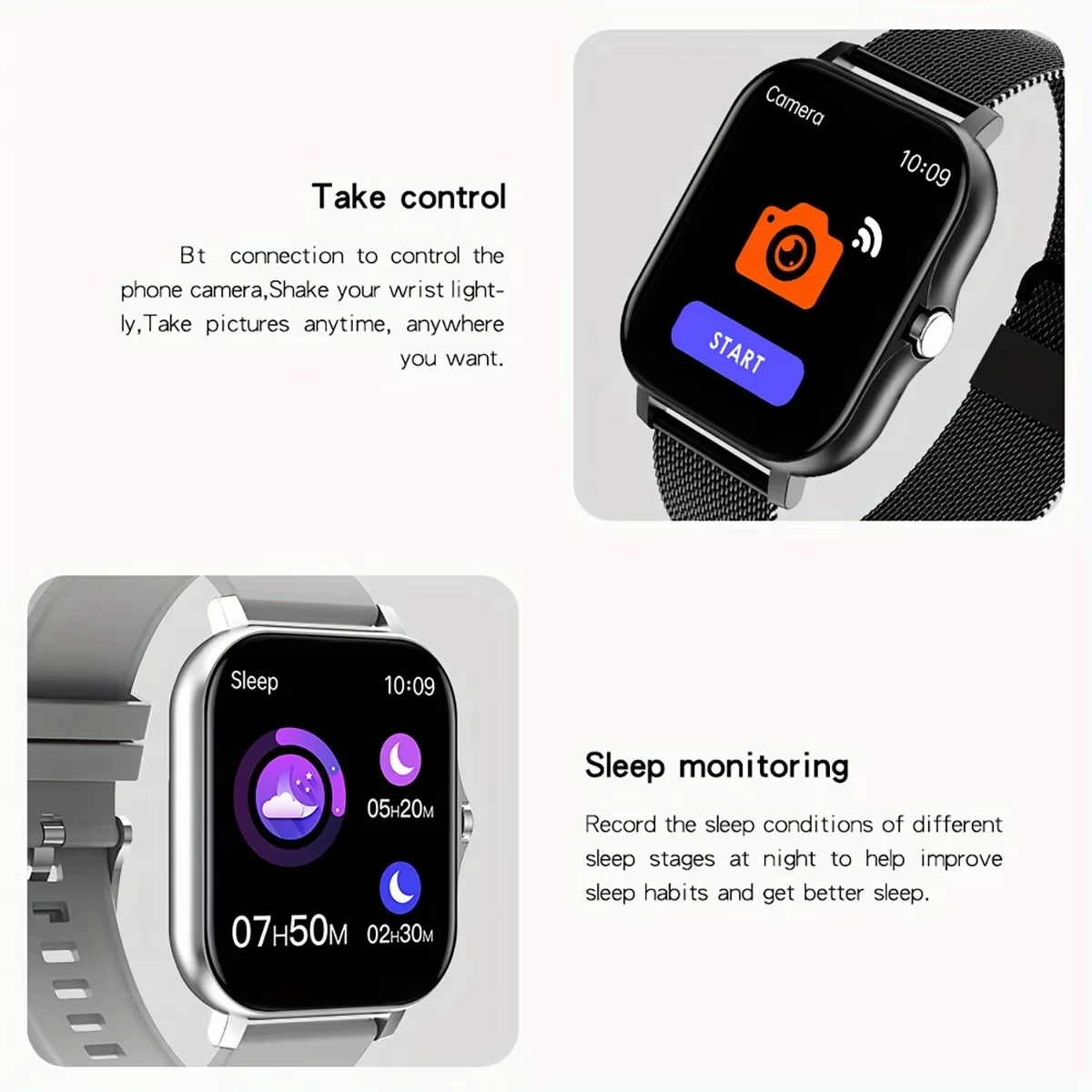 LAXASFIT 2025 새로운 스마트 시계 블루투스  - Smartwatch Instagram 리뷰 및 가격