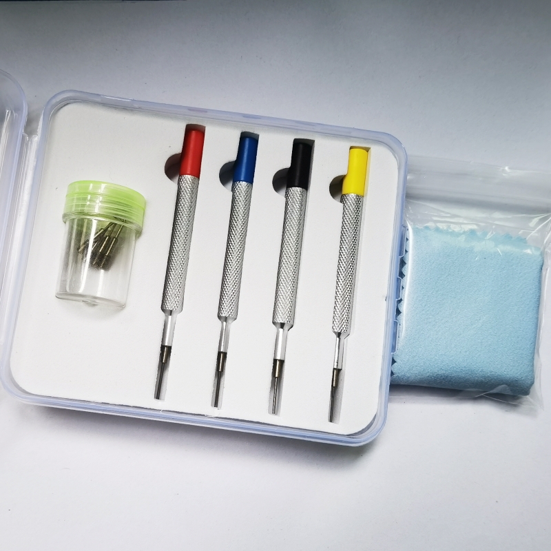 시계줄 제거 도구 세트(4가지 크기의 펀칭 핀 및 4개 - Tool Kit Strap Change 리뷰 및 가격