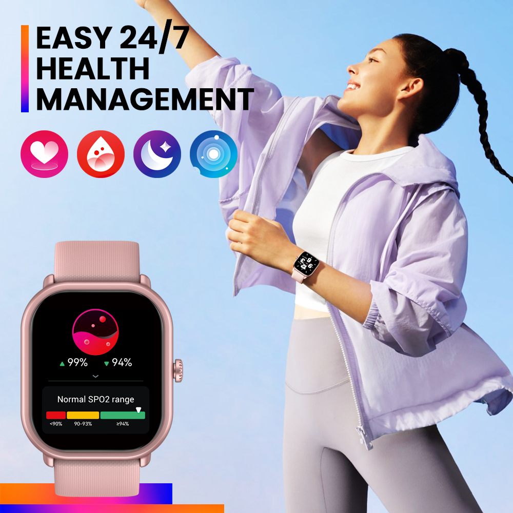 새로운 Zeblaze GTS 3 Pro 음성 호출 스마 - Smartwatch Faces 리뷰 및 가격