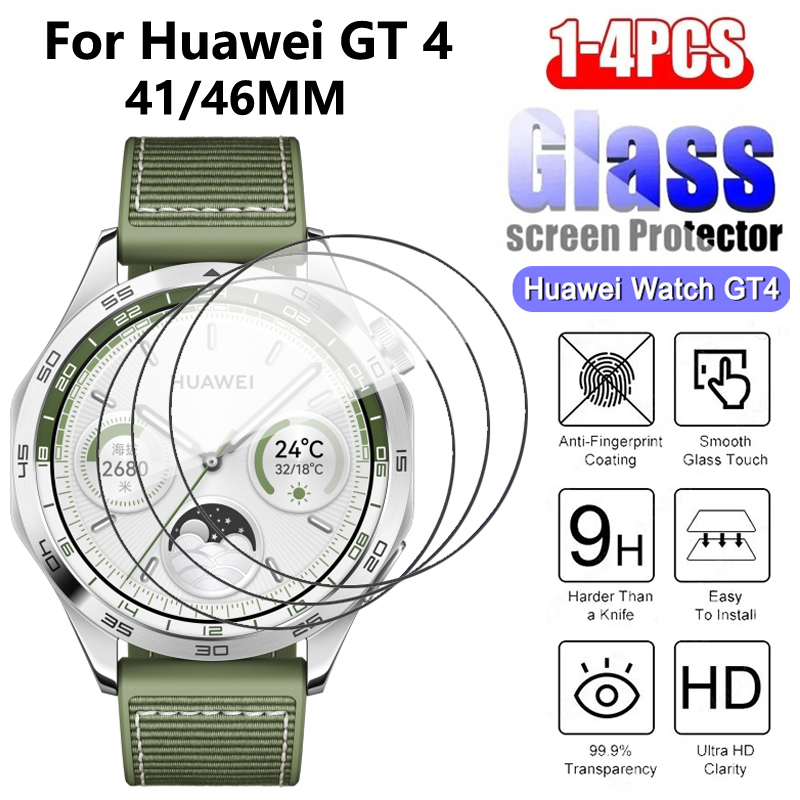 화웨이 시계 GT 4 용 HD 강화 유리 필름 화웨이  - Watch Face Protector 리뷰 및 가격