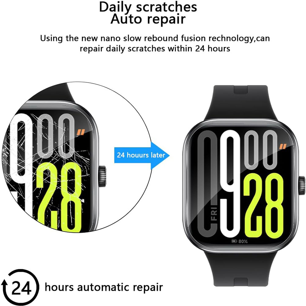 레드미 워치 6용 하이드로겔 보호 필름 1-5개, 투명 - Watch Face Protector 리뷰 및 가격
