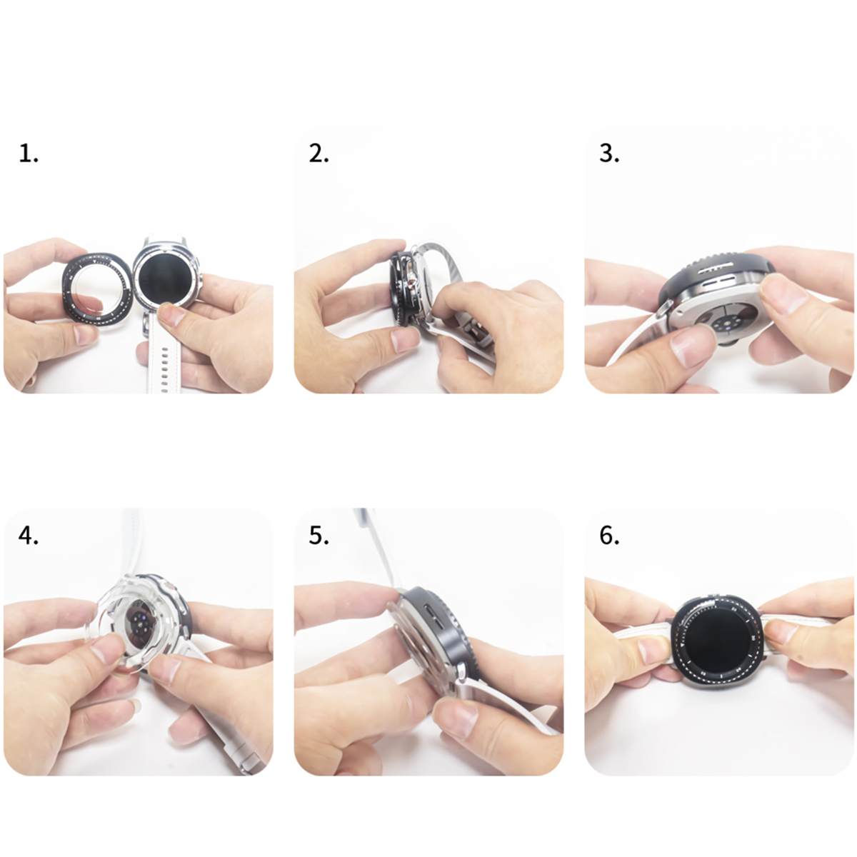 갤럭시 워치8 클래식 46mm 스마트워치 메탈 케이스  - Android Smartwatch Accessories 리뷰 및 가격