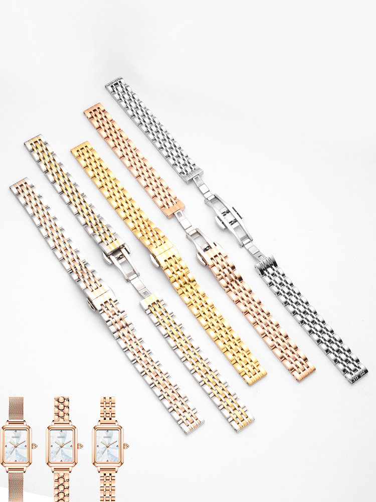 여성용 금속 스틸 시계 팔찌, 작은 다이얼 8 10 1 - Ceramic Link Bracelet 리뷰 및 가격