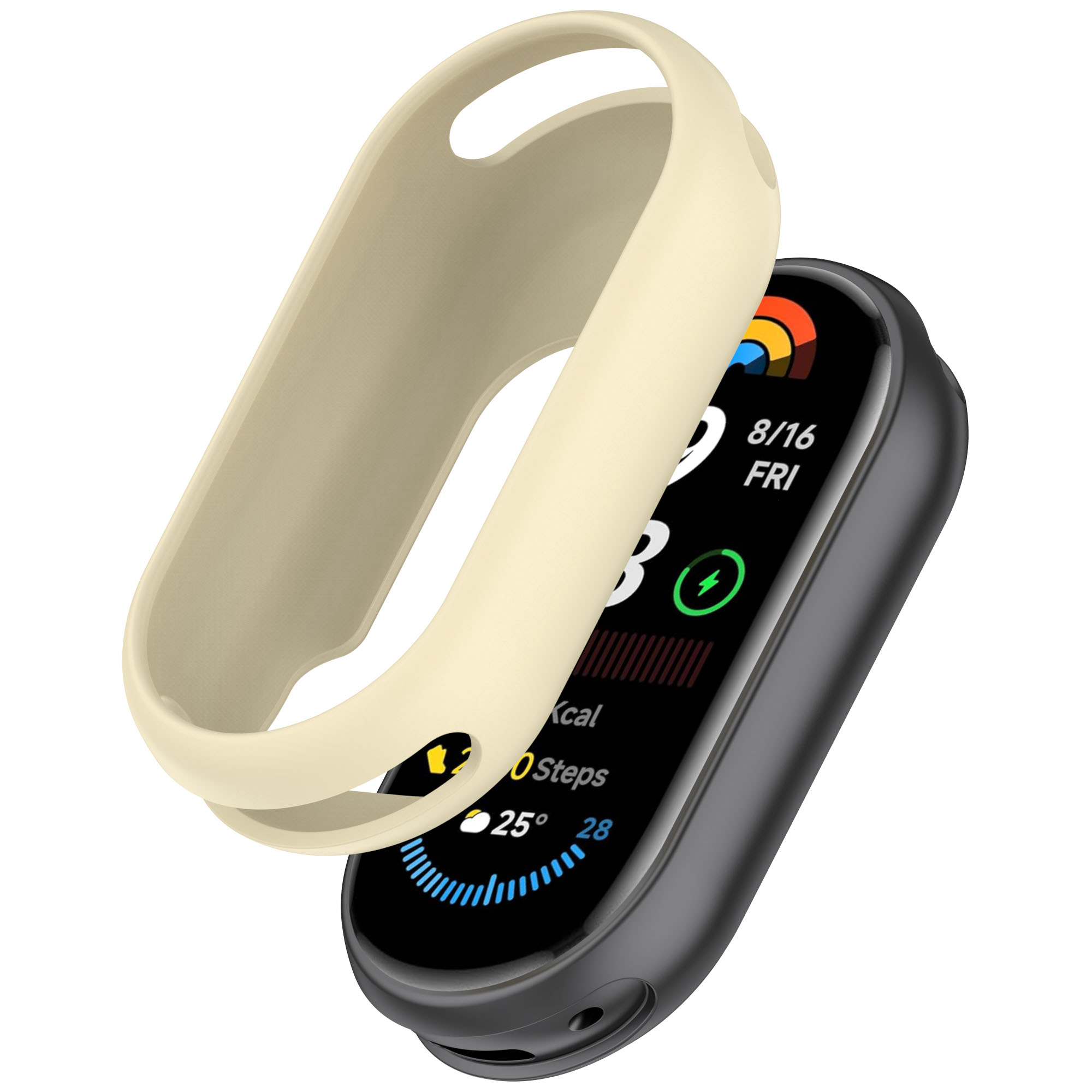 샤오미 미밴드 10 9 8용 실리콘 케이스, 부드럽고  - Xiaomi Smartwatch Accessories 리뷰 및 가격