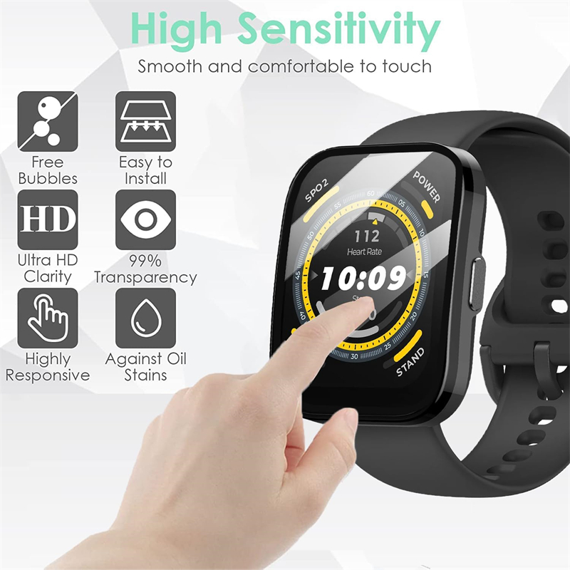 Amazfit Bip 3 Bip3 Pro 용 1-5Pc - Amazfit Smartwatch Accessories 리뷰 및 가격