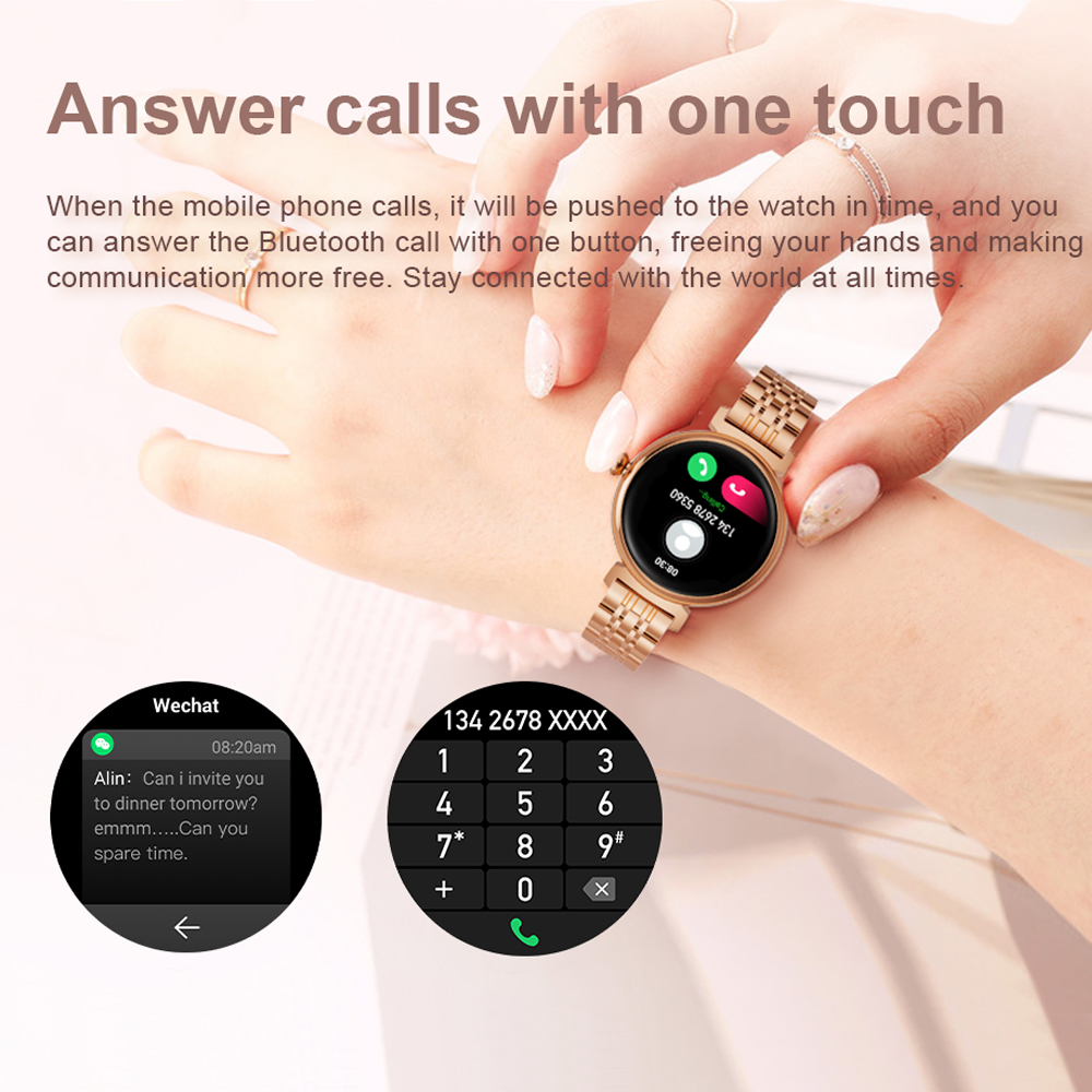 여성용 AMOLED 스크린 패션 스마트 워치 스크린,  - Smartwatch Faces 리뷰 및 가격