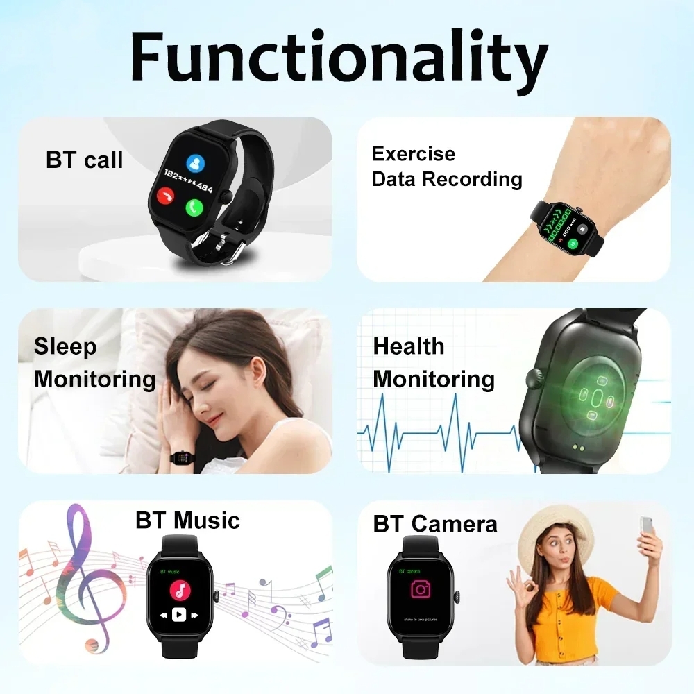 2026년 신형 남성 스마트 워치 여성 선물 2.01인 - Smartwatch Instagram 리뷰 및 가격