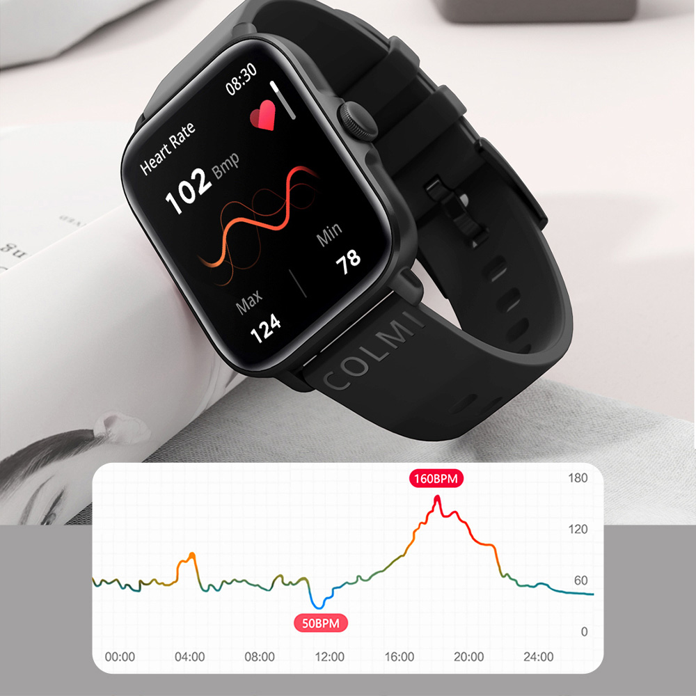COLMI P28 Plus 블루투스 응답 통화 스마트  - Smartwatch Faces 리뷰 및 가격