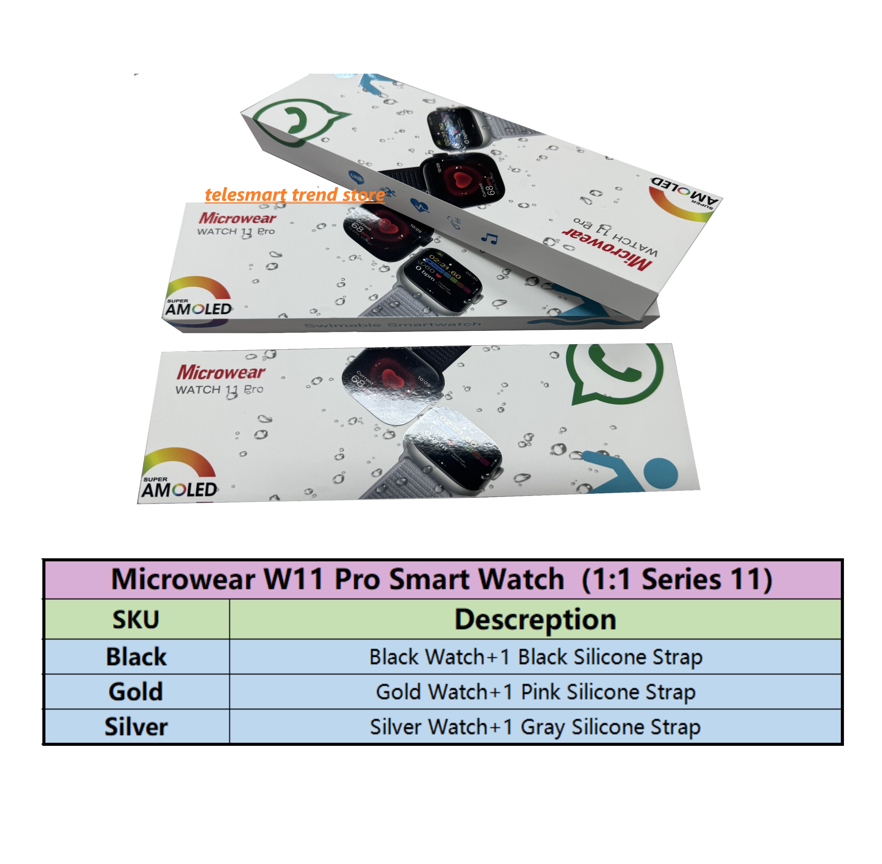 최신 W11 Pro 스마트 워치 S11 S 시리즈 11 - Smartwatch M Active 리뷰 및 가격